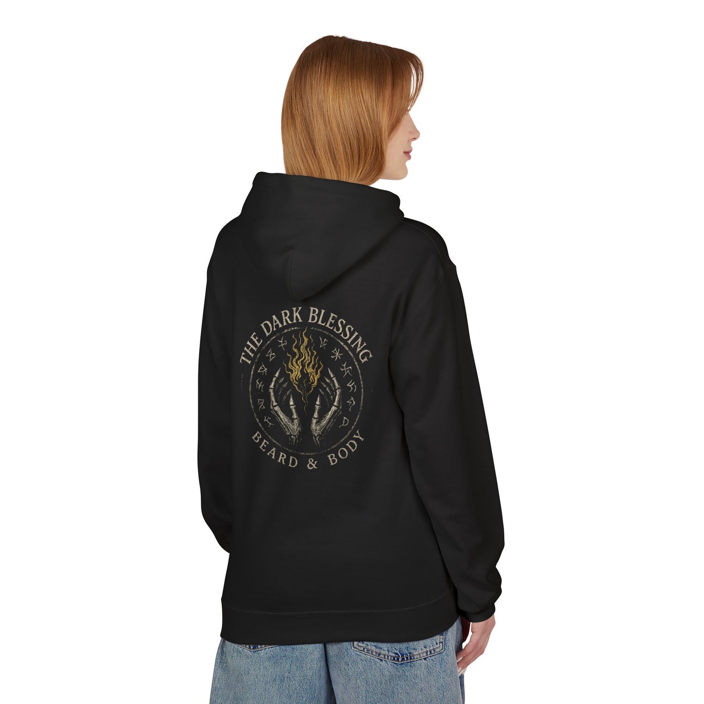 Dark Blessing Unisex Fleece Hoodie