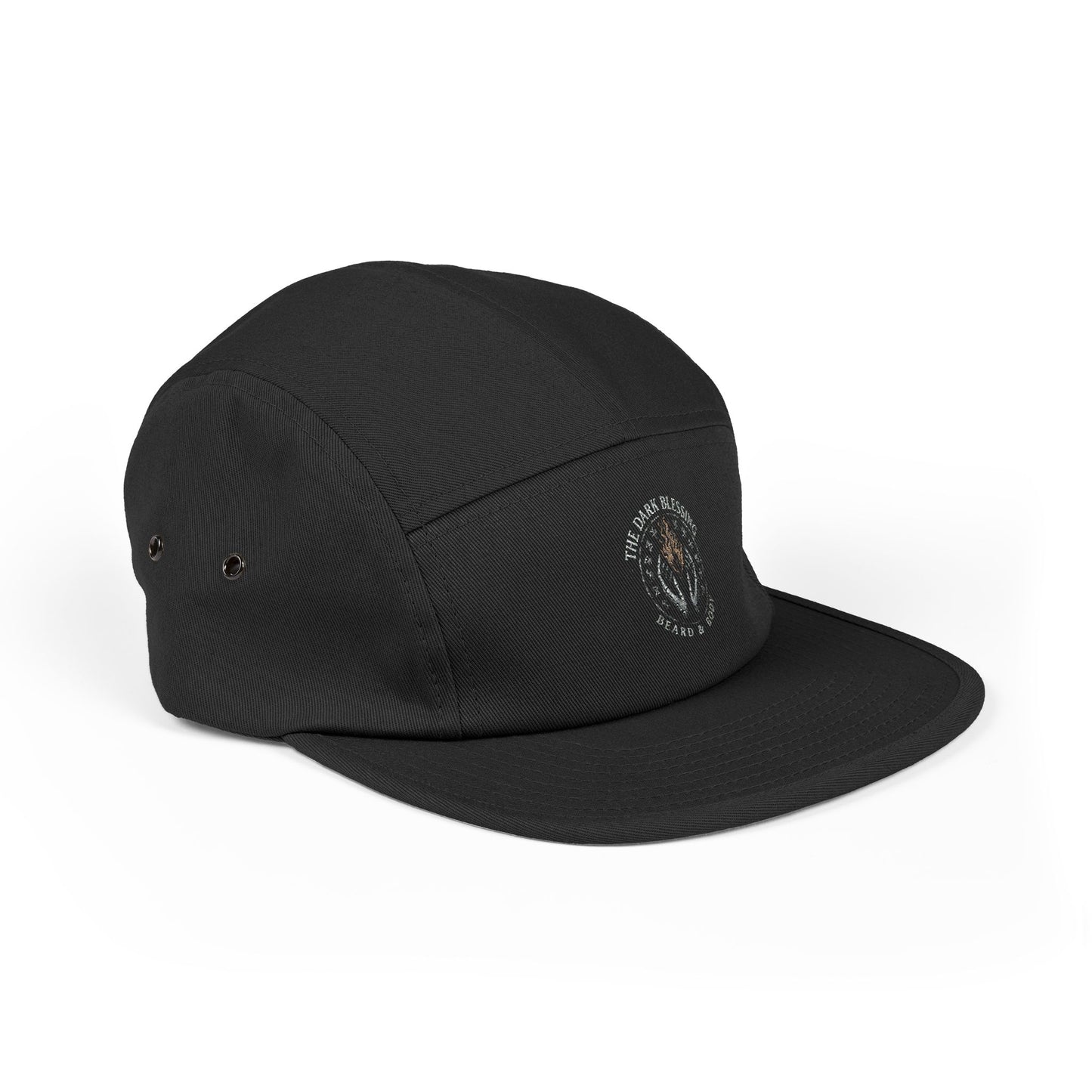 5 Panel Cap with 'Vial & Vein' Embroidery | Trendy Streetwear Hat for Everyday Wear, Gift for Friends, Fashion Accessory