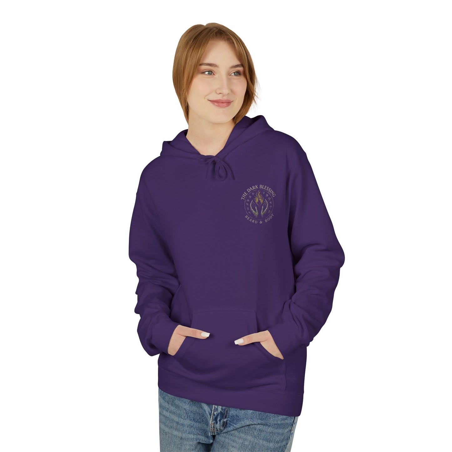 Dark Blessing Unisex Fleece Hoodie