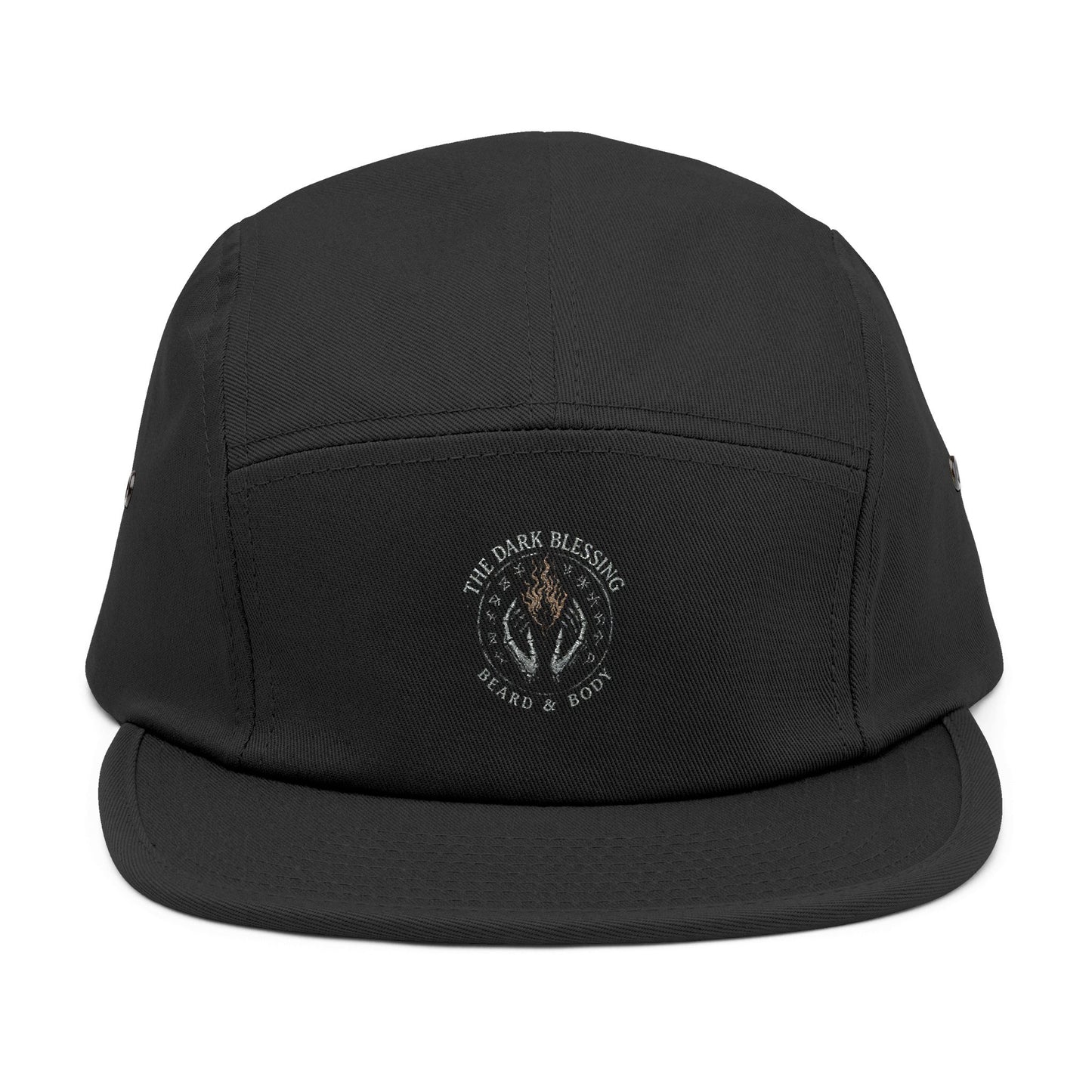 5 Panel Cap with 'Vial & Vein' Embroidery | Trendy Streetwear Hat for Everyday Wear, Gift for Friends, Fashion Accessory