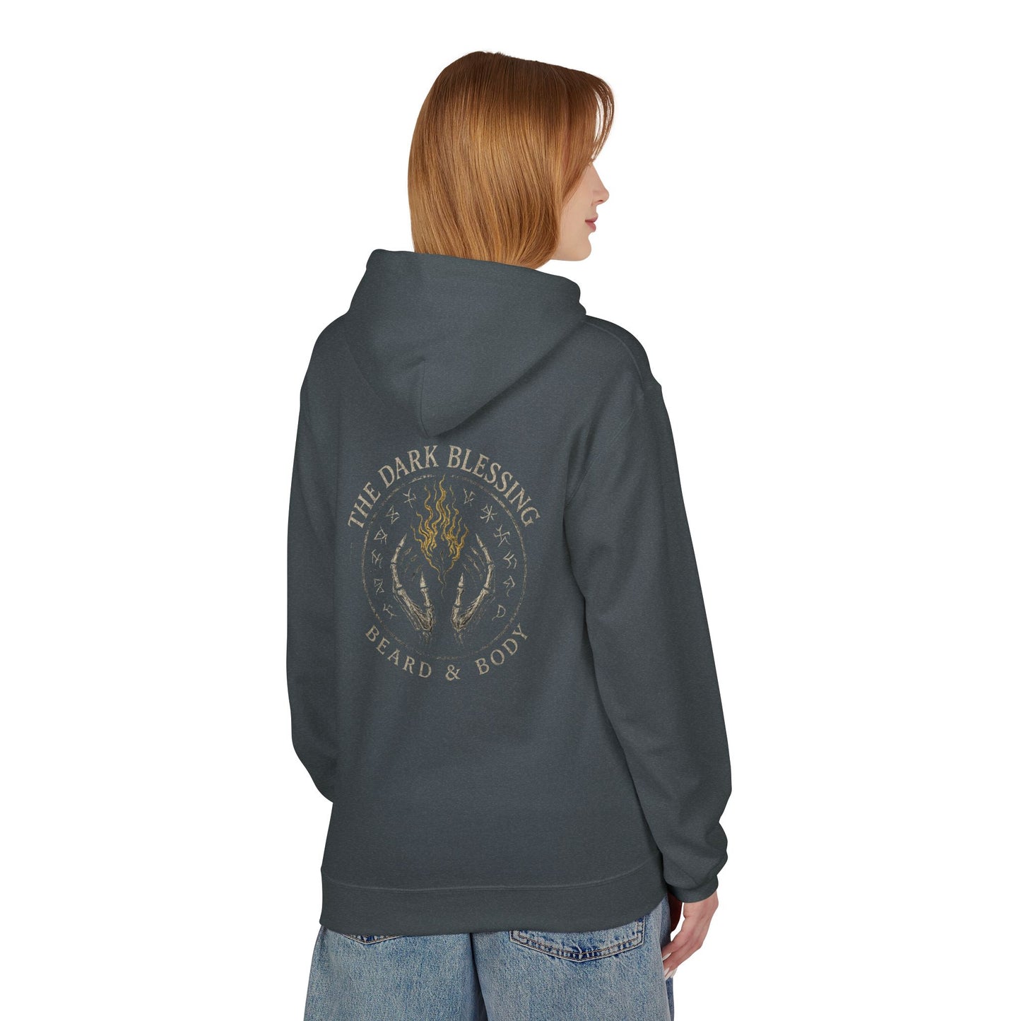 Dark Blessing Unisex Fleece Hoodie