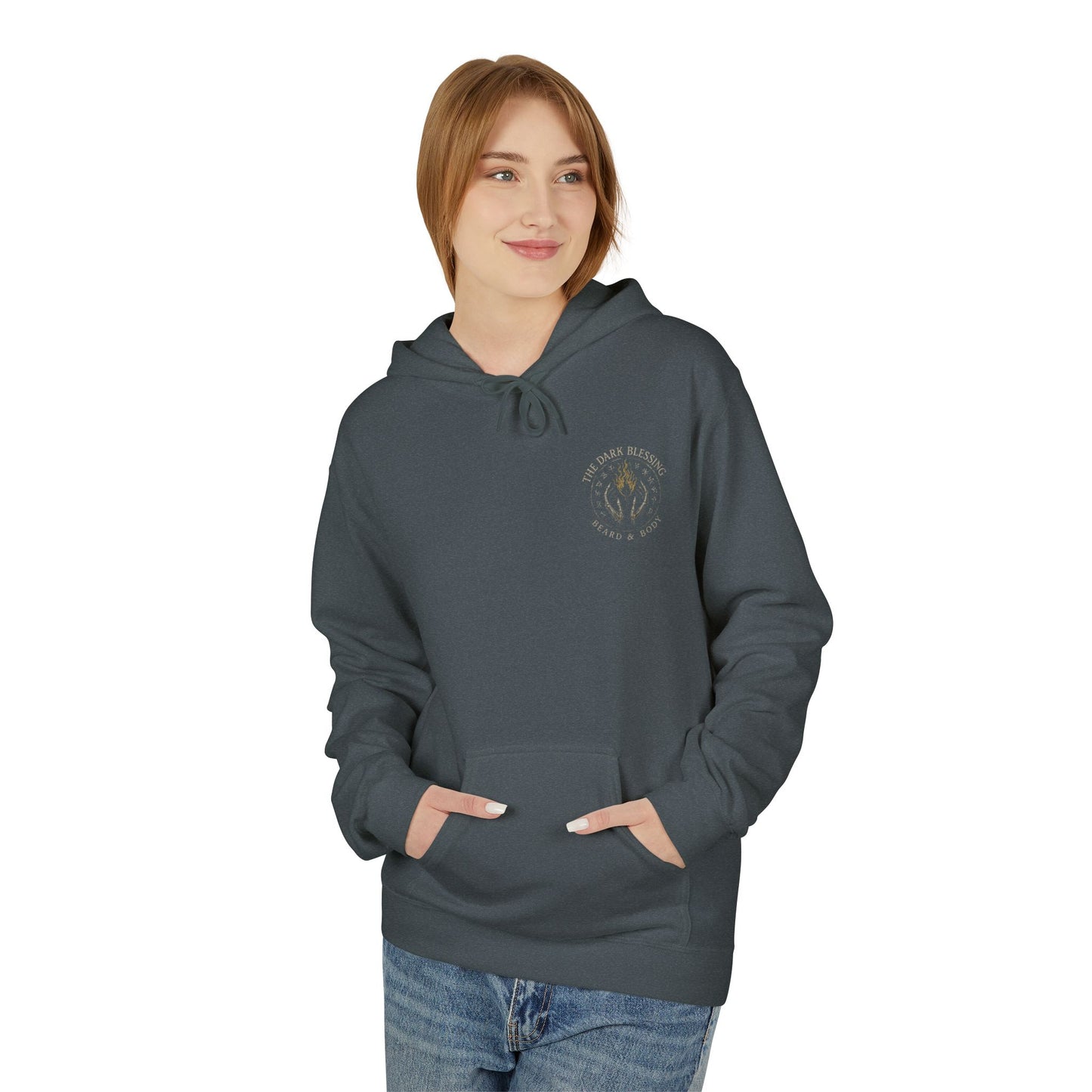 Dark Blessing Unisex Fleece Hoodie
