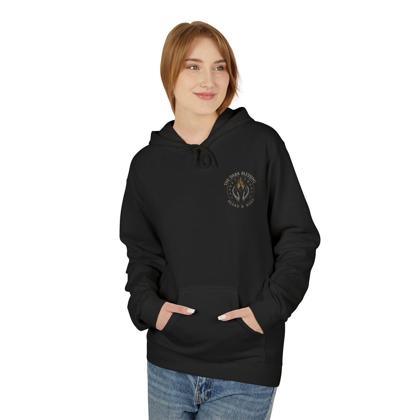 Dark Blessing Unisex Fleece Hoodie