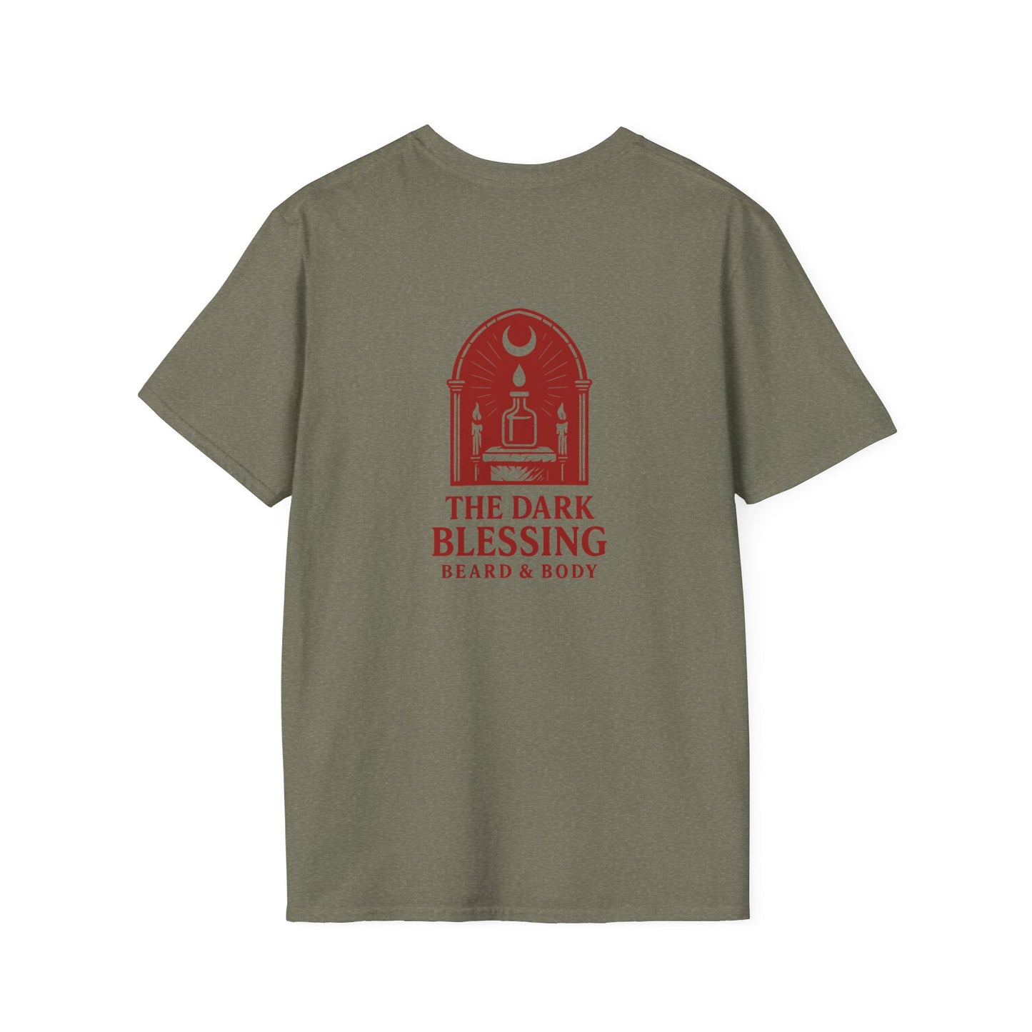 Unisex T-Shirt with the Dark Blessing OG Logo