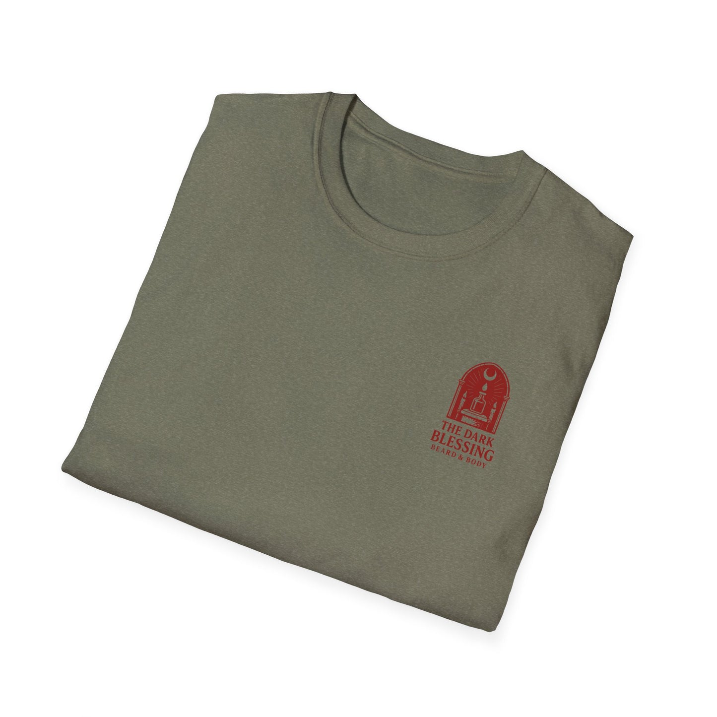 Unisex T-Shirt with the Dark Blessing OG Logo