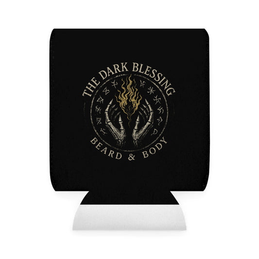 Can Cooler Sleeve - The Dark Blessing Hand Logo