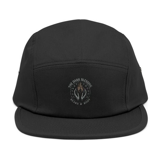 5 Panel Cap with 'Vial & Vein' Embroidery | Trendy Streetwear Hat for Everyday Wear, Gift for Friends, Fashion Accessory