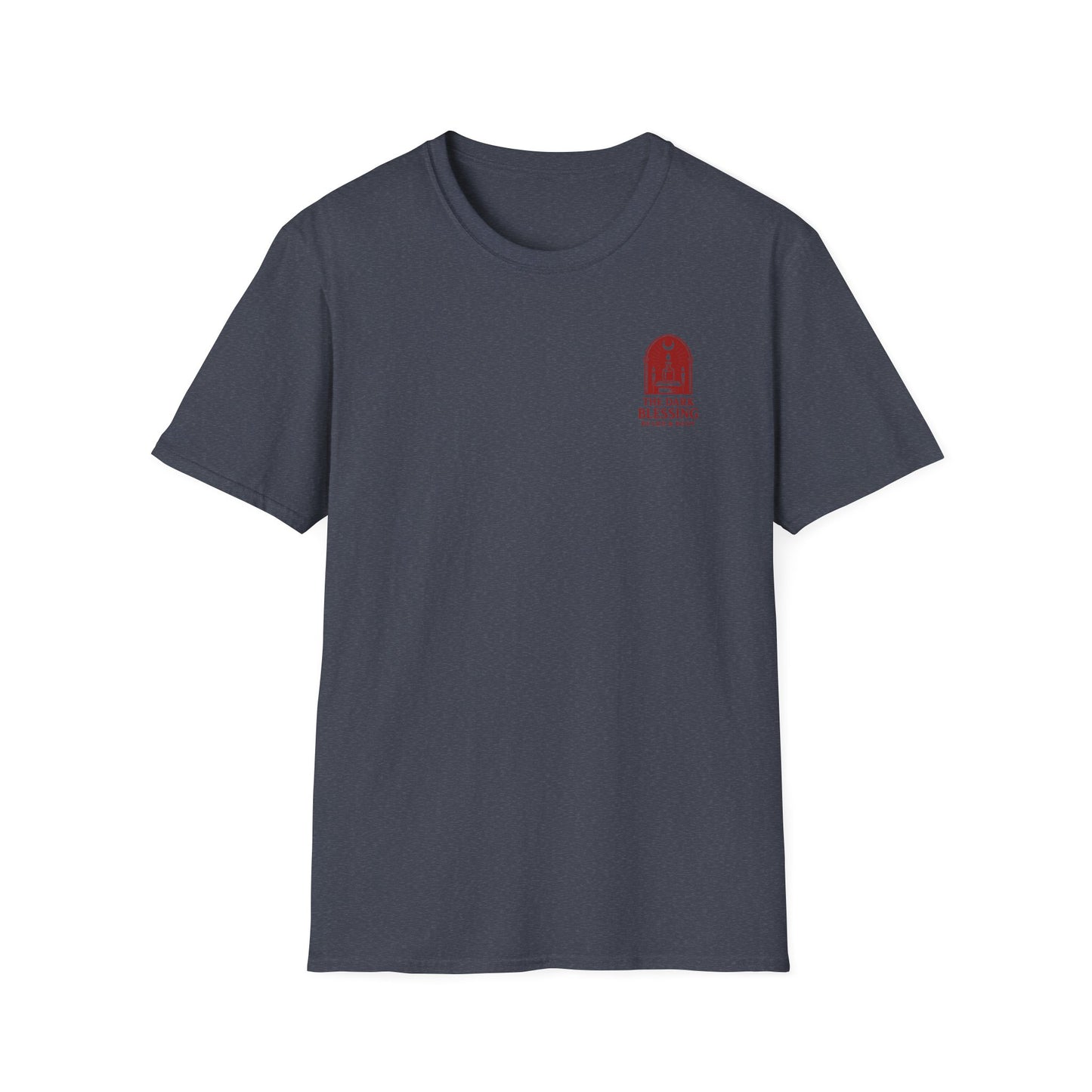 Unisex T-Shirt with the Dark Blessing OG Logo