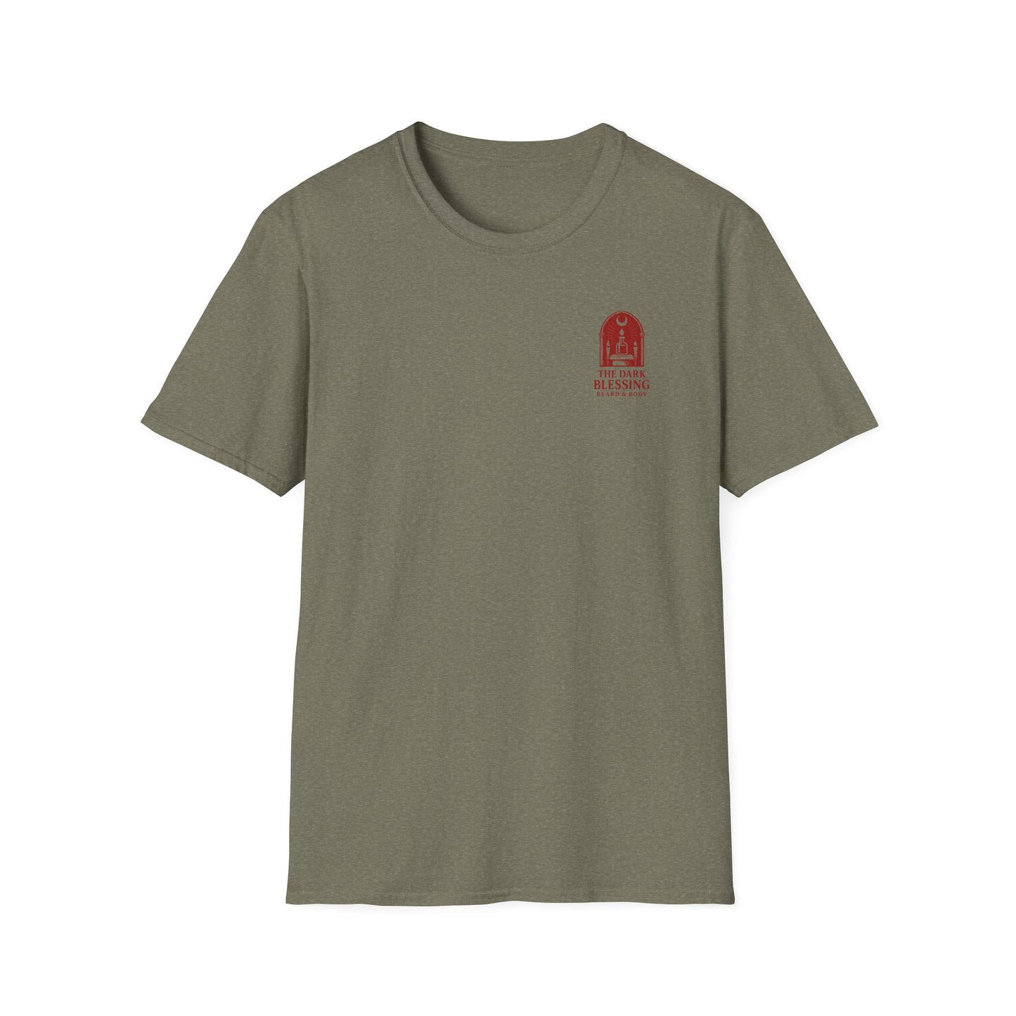 Unisex T-Shirt with the Dark Blessing OG Logo
