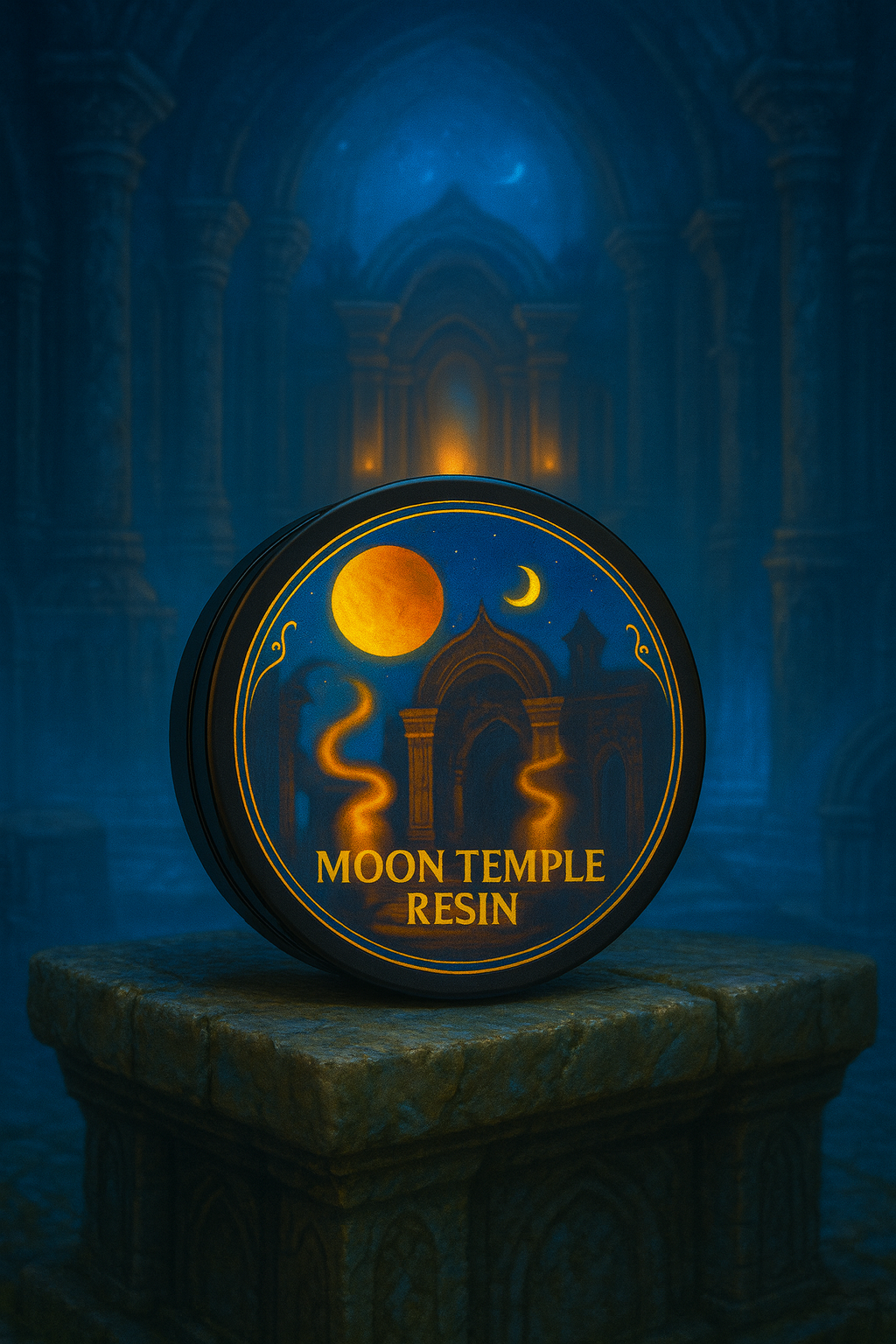 Moon Temple Resin Beard Oil