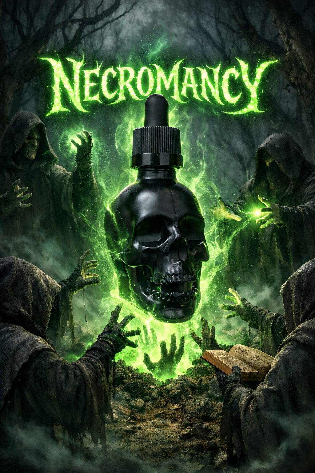 Necromancy (1oz skull bottle) absolutes and essential oils only!